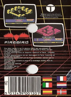 Chimera (UK) (1986) box cover back